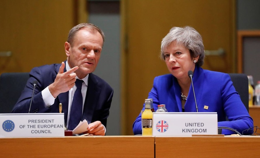 Lãnh đạo các nước EU cùng Thủ tướng Anh đã đồng thuận về dự thảo Brexit