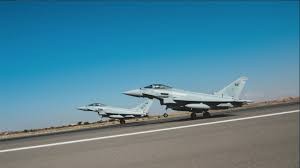 Máy bay chiến đấu Anh tham gia tập trận chung với Không quân Saudi Arabia