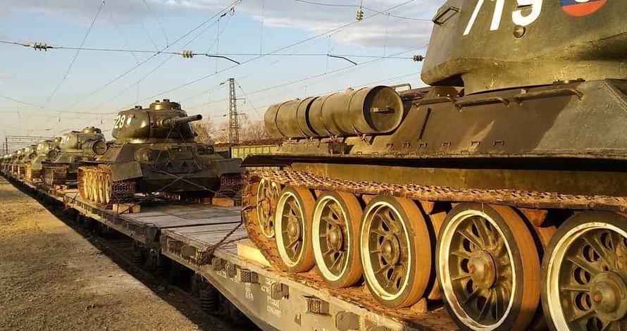 Lô hàng xe tăng T-34 đợt đầu tiên gồm 30 chiếc vận chuyển từ Lào đã đến Nga trong những ngày đầu năm 2019