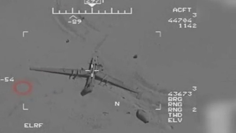 Hình ảnh ghi lại chiếc drone Mỹ mà Iran khẳng định đã chiếm quyền kiểm soát thành công