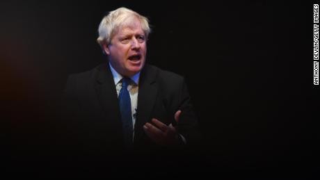 Ông Boris Johnson phát biểu trong một phiên họp thuộc Hội nghị Đảng Bảo thủ, (tháng 10/2018)