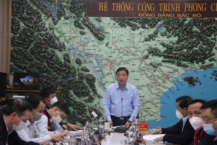 Ông Trần Quang Hoài, Phó trưởng Ban chỉ đạo quốc gia về Phòng, chống thiên đề nghị các địa phương chủ động ứng phó, hạn chế thấp nhất thiệt hại do mưa lũ trong 1 tuần tới.
