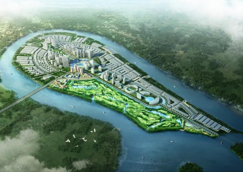 Dự án Khu du lịch sinh thái Đại Phước, tỉnh Đồng Nai do DIC làm chủ đầu tư. Ảnh: dic.vn