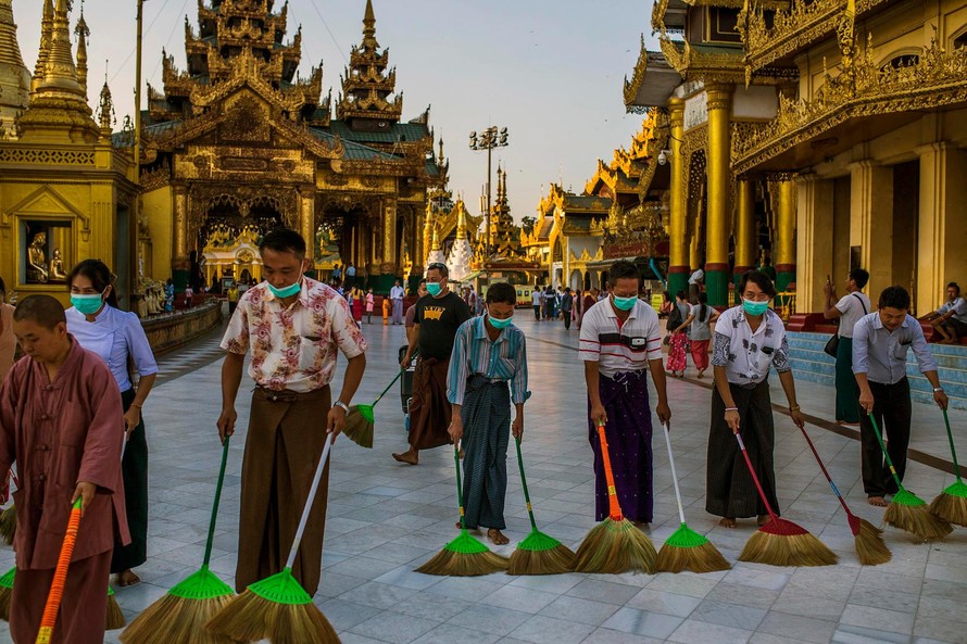 Myanmar trước nguy cơ thành điểm nóng COVID-19 ở Đông Nam Á. Ảnh: AP