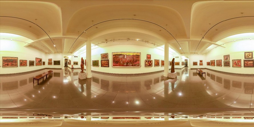 Không gian 3D của Bảo tàng Mỹ thuật Việt Nam