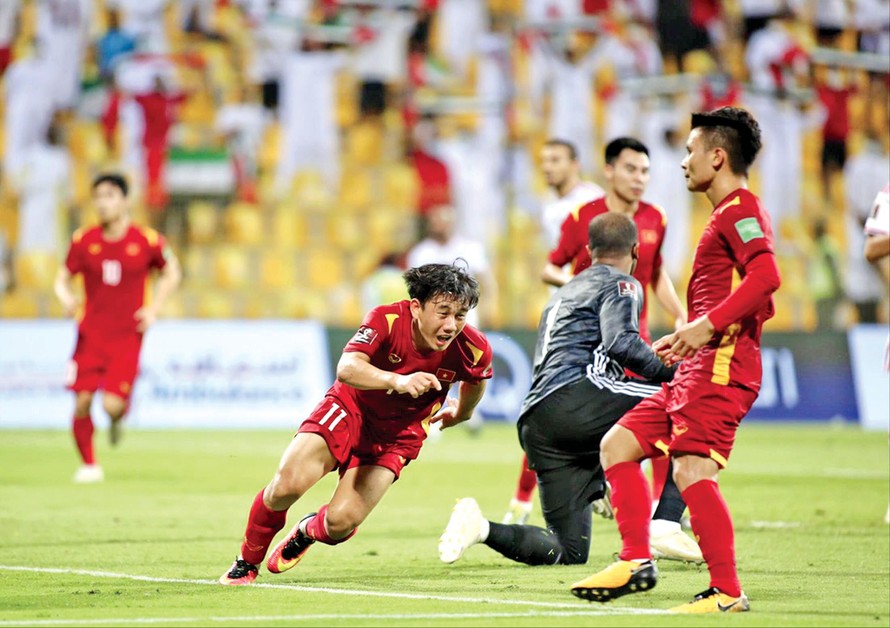 Đội tuyển Việt Nam liệu có thể tạo được bất ngờ trước Nhật Bản?. Ảnh: Hữu Phạm