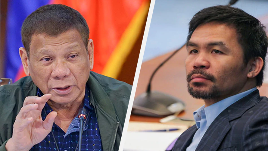 Tổng thống Duterte và Manny Pacquiao