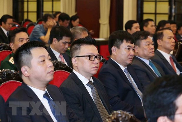 Các cán bộ quy hoạch Ủy viên Trung ương Đảng khóa XIII tham gia lớp bồi dưỡng kiến thức tại Hà Nội - Ảnh: TTXVN