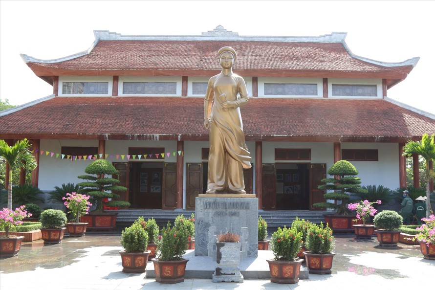 Nhà lưu niệm Nguyễn Thị Minh Khai tọa lạc tại đường Quang Trung, TP Vinh