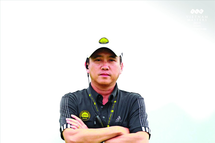 Ông Vũ Quân- Chủ tịch CLB Trọng tài golf Việt Nam là một trong 4 trọng tài R&A Level 3 Việt Nam đầu tiên