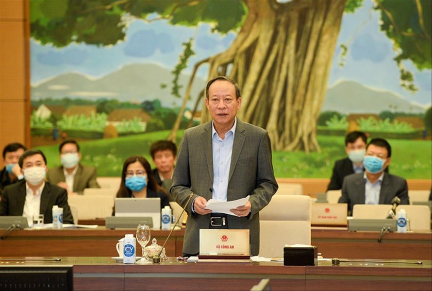 Thượng tướng Lê Quý Vương, Thứ trưởng Bộ Công an. Ảnh: Khánh Quang