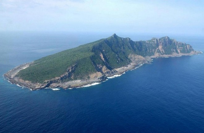 Một góc quần đảo Senkaku/Điếu Ngư. ảnh: SCMP