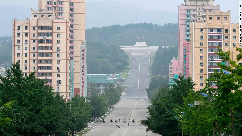Thành phố Kaesong trên biên giới liên Triều. Ảnh: CNN 
