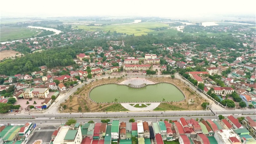 Toàn cảnh huyện Can Lộc (Hà Tĩnh)