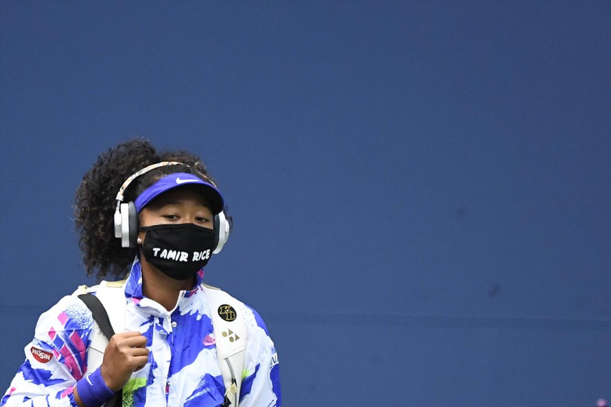 Osaka truyền thông điệp chống phân biệt chủng tộc tại US Open 