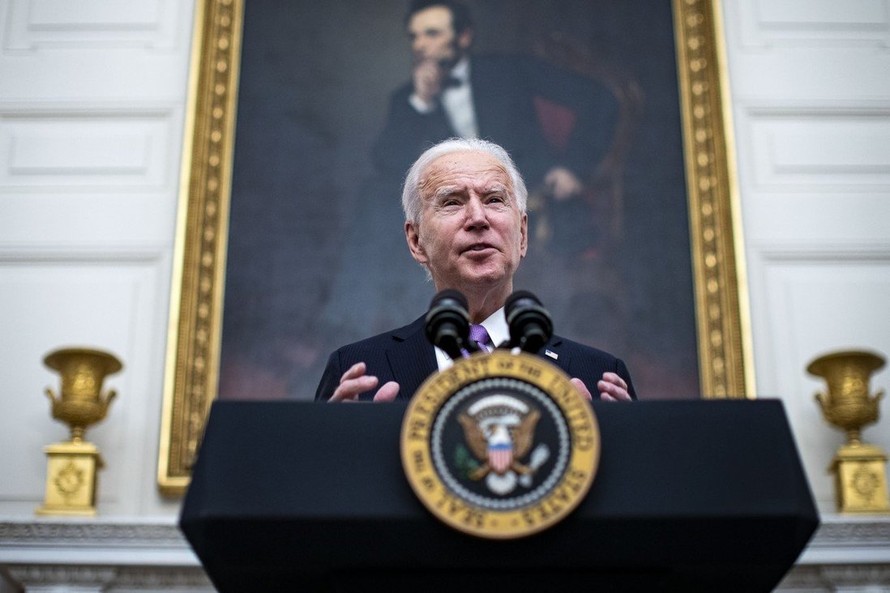 Trung Quốc công bố lệnh trừng phạt chưa đầy nửa giờ sau khi ông Biden nhậm chức. Ảnh: Bloomberg 