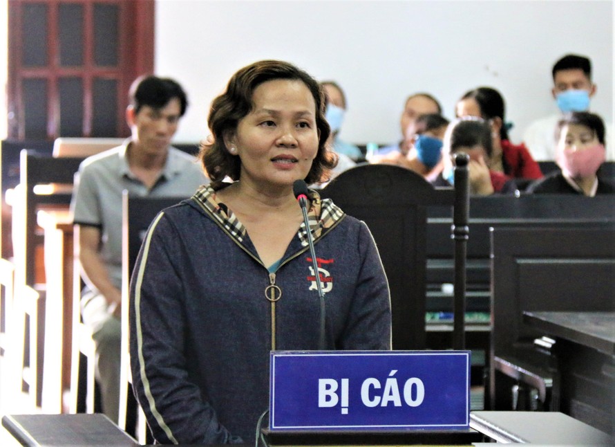 Bị cáo Nguyễn Thị Thu Hòa