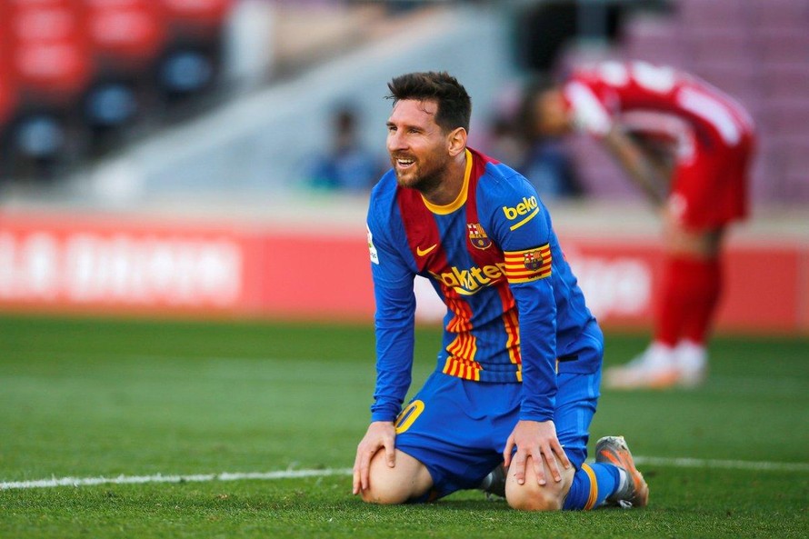 Messi cùng đồng đội tiếc nuối sau trận hòa Atletico 0-0