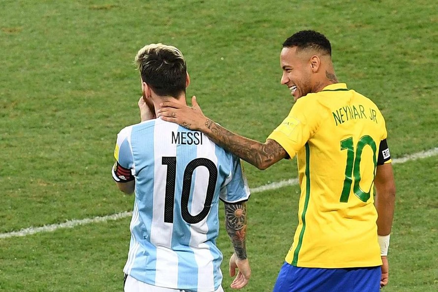 Nỗi buồn của Messi lại là niềm vui dành cho Neymar
