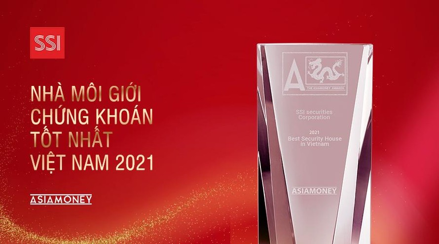 Giải thưởng 'Nhà môi giới chứng khoán tốt nhất Việt Nam 2021' gọi tên chứng khoán SSI