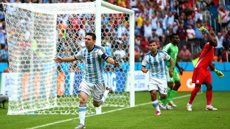 Argentina từng thắng Nigeria 4-2 ở World Cup 2014.