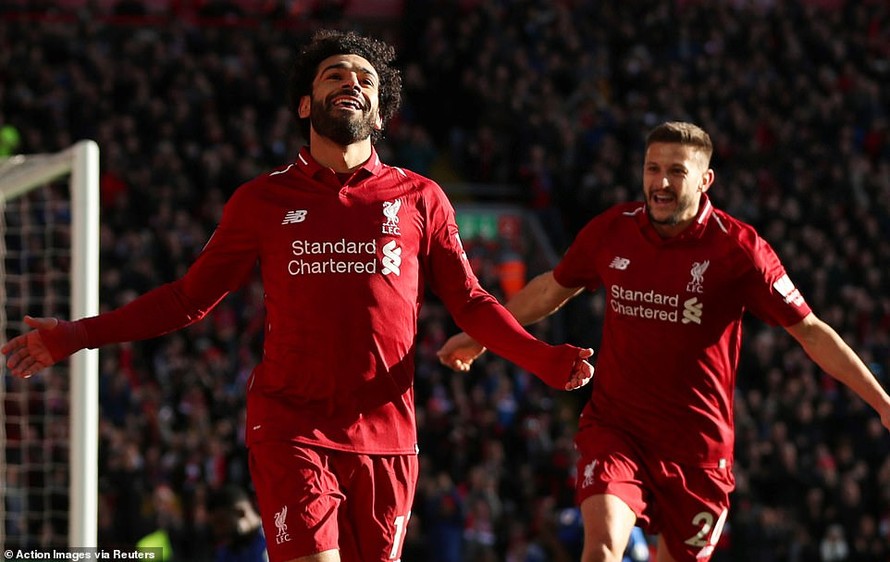 Salah lại tỏa sáng giúp Liverpool đại thắng