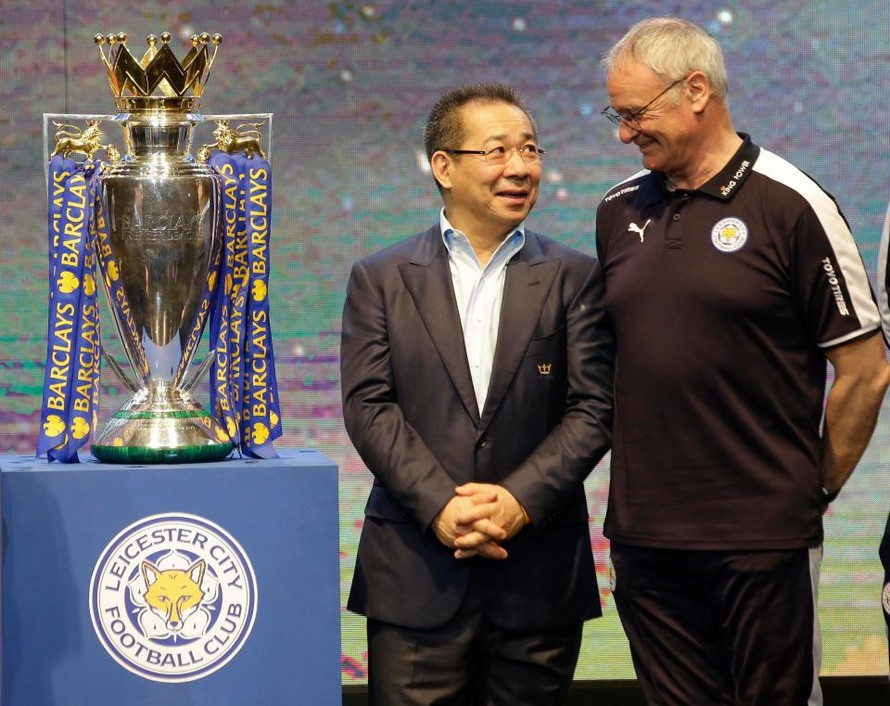 HLV Ranieri và cố chủ tịch Leicester City, Vichai Srivaddhanaprabha