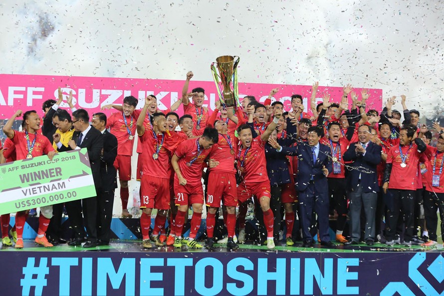 Những khoảnh khắc trong hành trình vô địch AFF Cup của tuyển Việt Nam