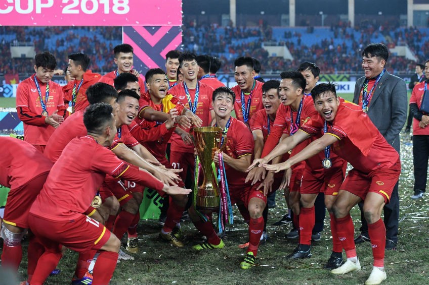 Tuyển Việt Nam chỉ có ít ngày nghỉ sau AFF Cup 2018. Ảnh: Như Ý