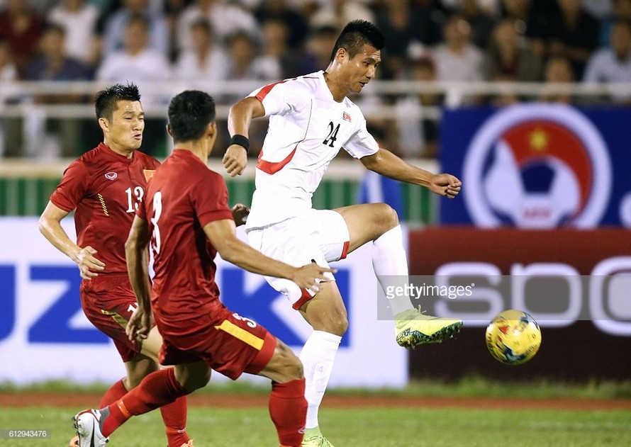 Pak Kwang Ryong từng làm khổ hàng thủ tuyển Việt Nam trong trận giao hữu năm 2016