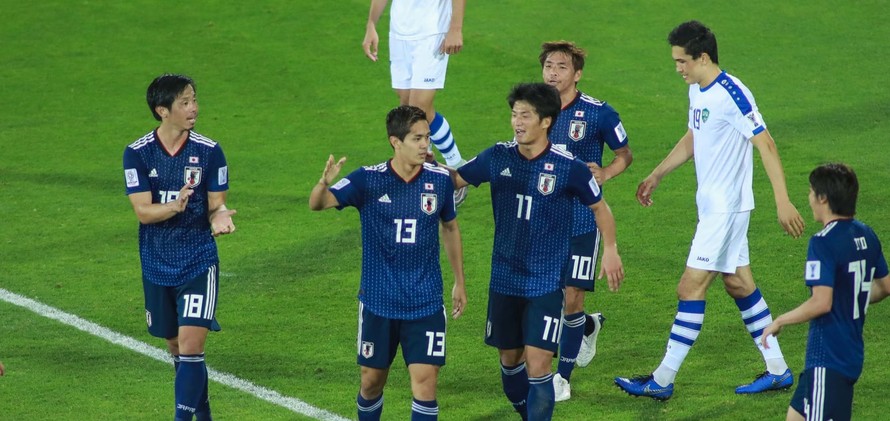 Nhật Bản gặp khó ở vòng 1/8 Asian Cup 2019