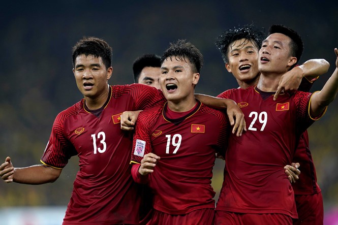 Tuyển Việt Nam thăng hạng trên bảng xếp hạng FIFA 2019