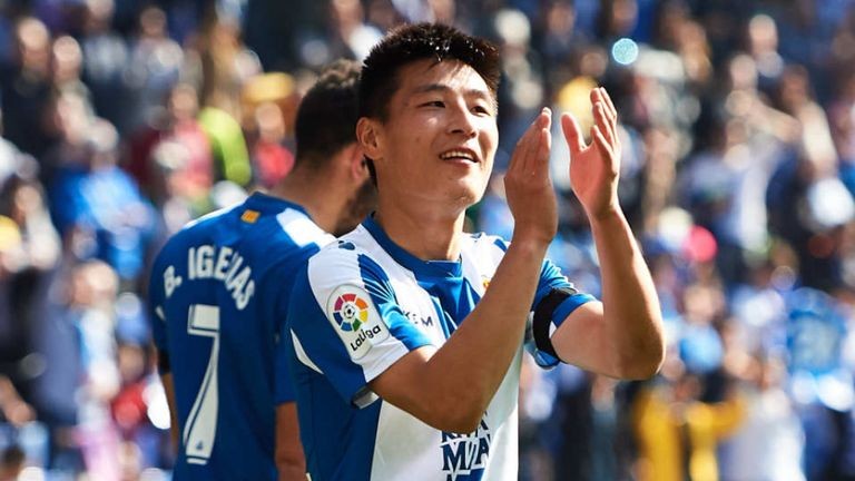 Wu Lei đang trở thành thần tượng mới ở Espanyol.
