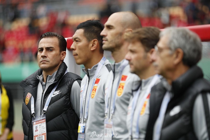 HLV Fabio Cannavaro gây thất vọng lớn cùng tuyển Trung Quốc