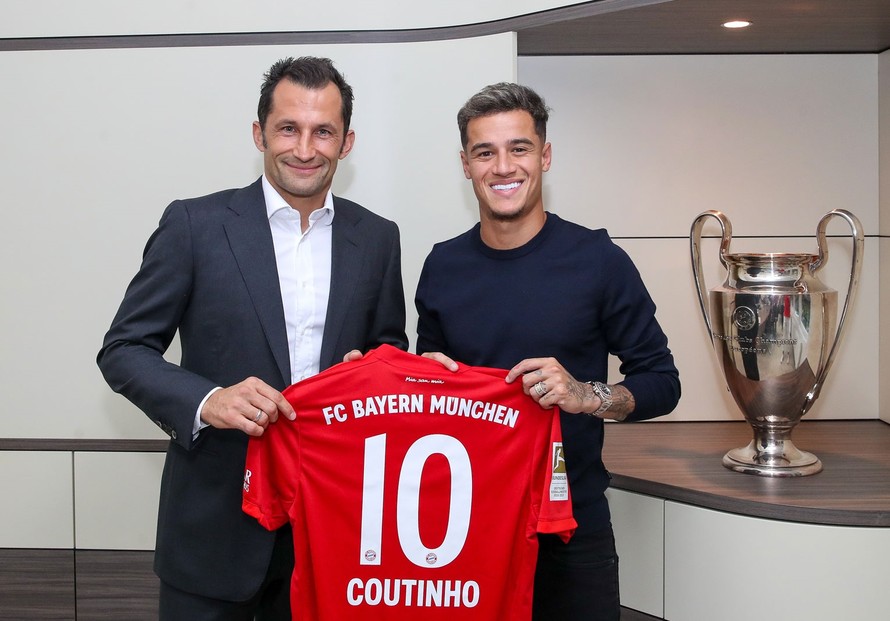 Philippe Coutinho rạng rỡ ra mắt Bayern Munich.