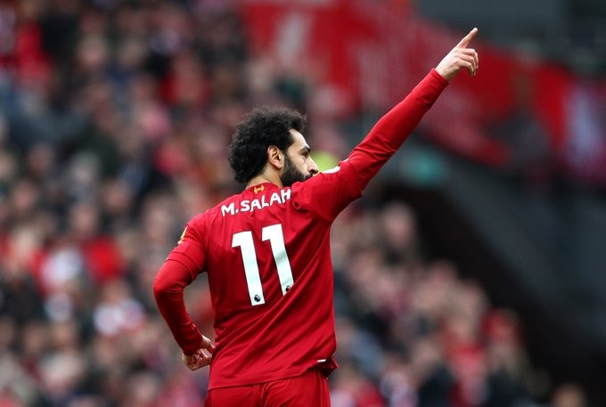 Salah được xem là "Vua" ở Liverpool.