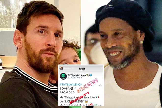 Lionel Messi bất ngờ đăng đàn đính chính tin đồn.