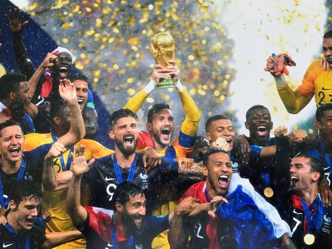 Tuyển Pháp đang là nhà đương kim vô địch World Cup.