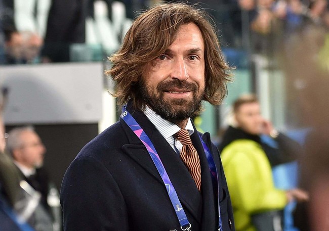 Juventus đã chọn Pirlo làm HLV trưởng sau khi sa thải Sarri