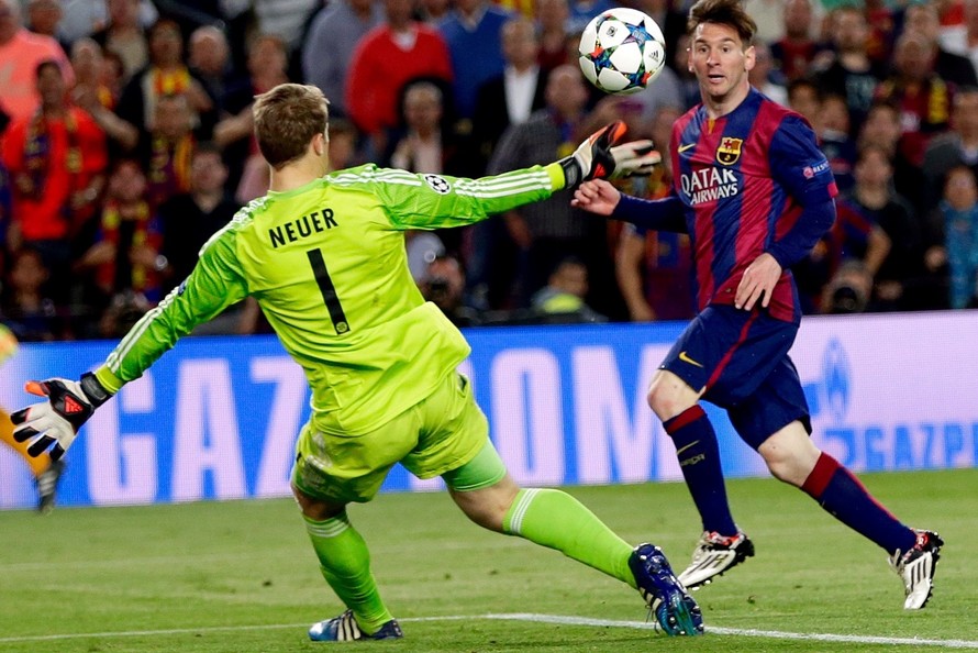 Messi sẽ gặp lại Bayern Munich ở tứ kết Champions League.