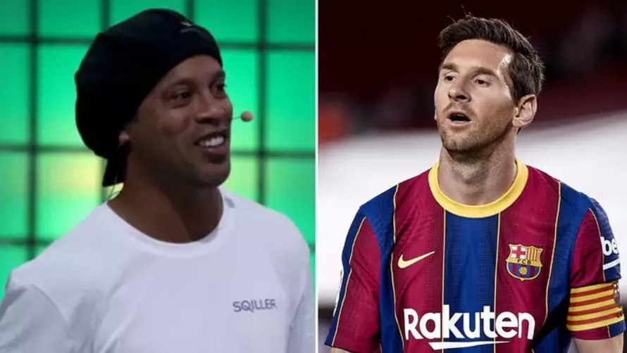 Danh thủ Ronaldinho không cho rằng Lionel Messi là cầu thủ vĩ đại nhất lịch sử bóng đá 