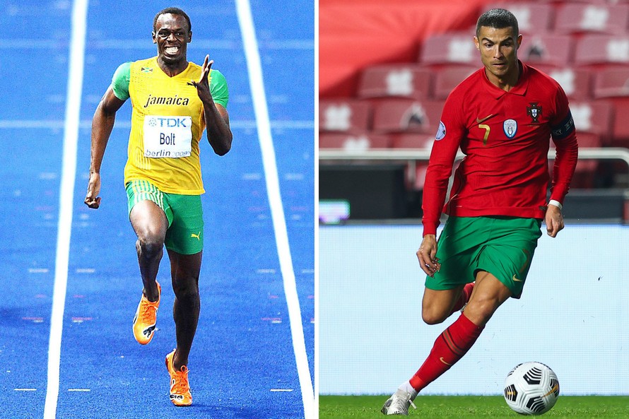 Người chạy nhanh nhất thế giới 'chào thua' tốc độ của Ronaldo