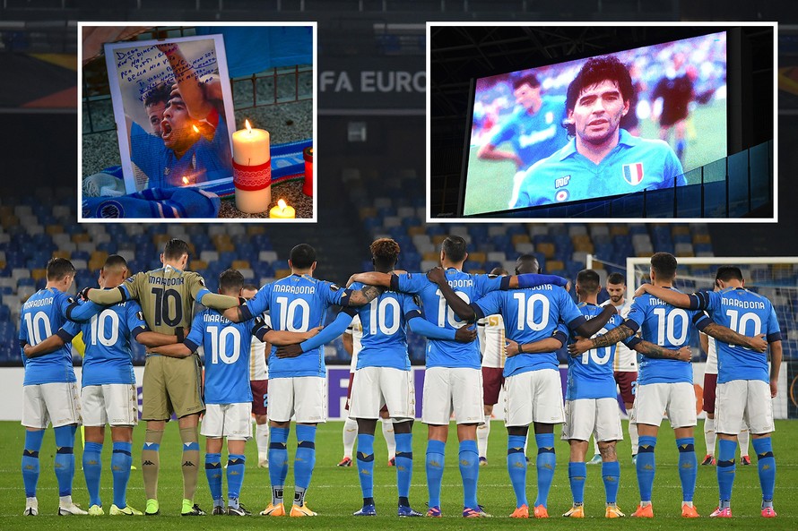 Napoli thắng đậm sau buổi lễ tri ân Maradona đầy xúc động