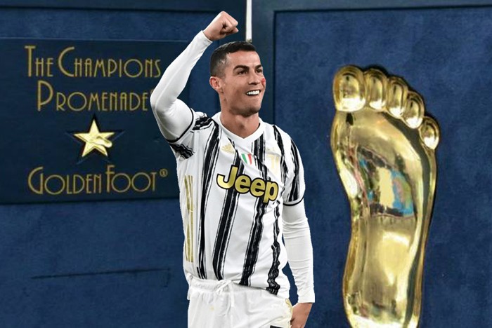 Ronaldo được trao giải "Bàn Chân Vàng" 2020