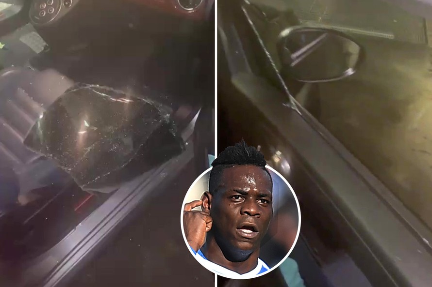 ‘Ngựa chứng’ Balotelli bị phá nát siêu xe 