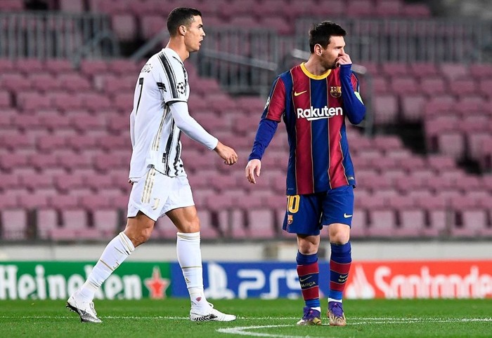 Ronaldo đã có màn tái ngộ Messi vào rạng sáng nay