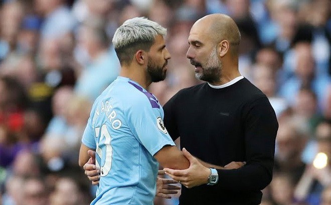 Aguero vẫn là tiền đạo số 1 của Pep