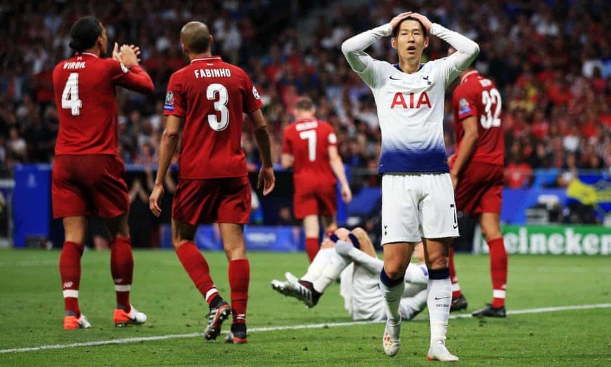 Tottenham toàn thua Liverpool trong 5 lần gặp nhau gần nhất