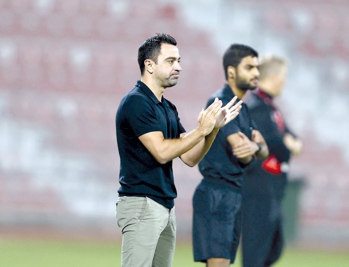Xavi đang dẫn dắt Al Sadd tại Qatar