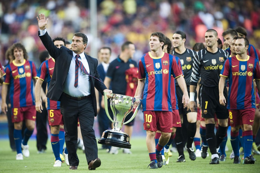 Laporta từn làm chủ tịch Barca từ 2003 đến 2010